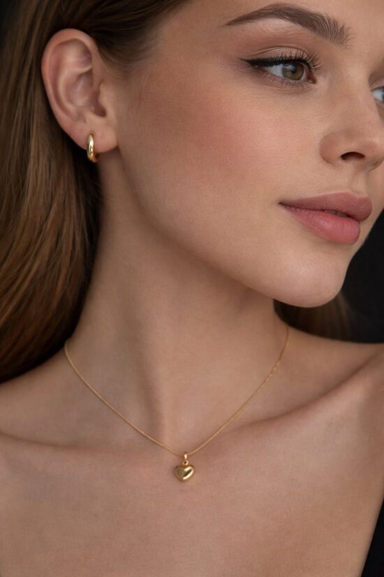 Rozā zelta komplekts - lux klasika GH150