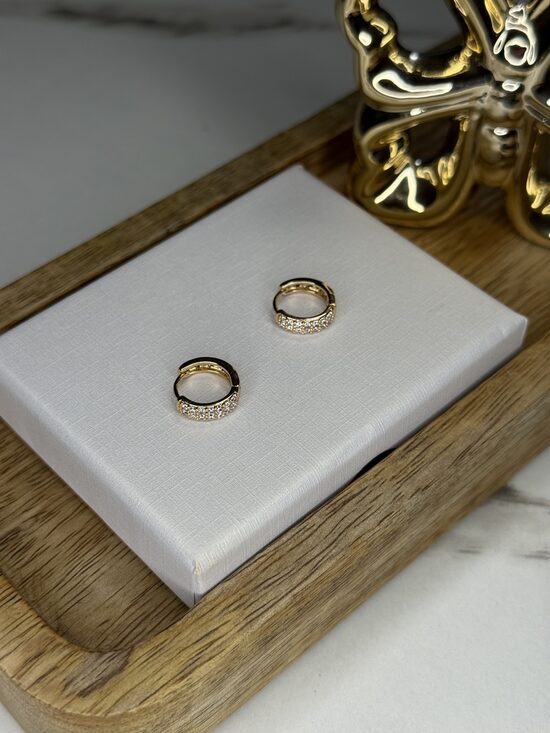 Minī riņķīši - lux ar cirkonijiem SR20