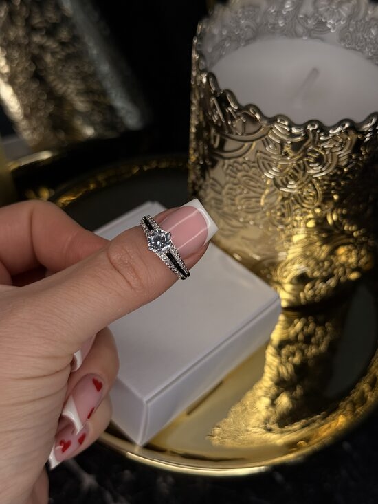 Sudraba lux gredzens PP202