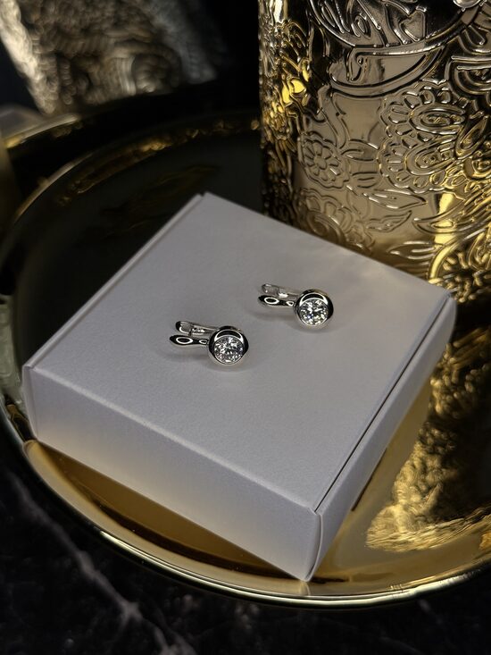 Sudraba auskari lux PP4