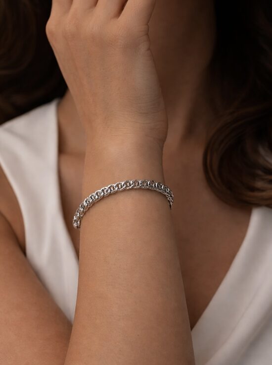 Sudraba lux rokassprādze MM01