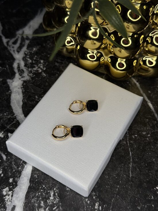 Rozā zelta auskariņi 2in1 (kristālus var noņemt un paliek klasiski riņķīši) EP2