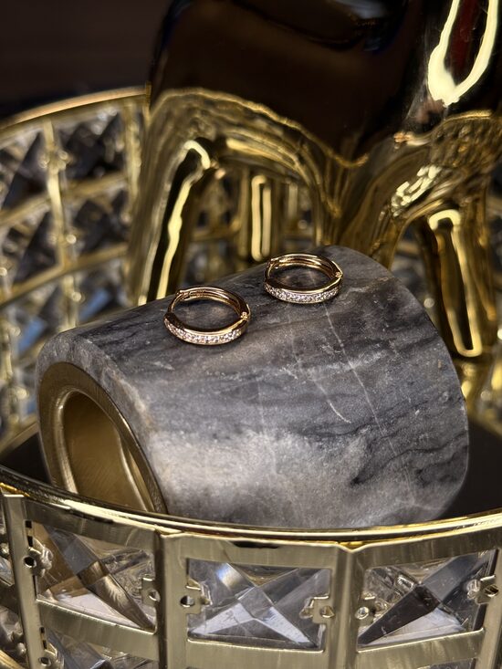 Apzeltīti riņķīši luxus GH10