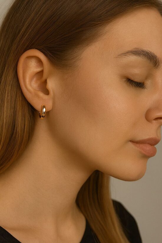 Apzeltīti klasiskie riņķīši "KLASIKA"